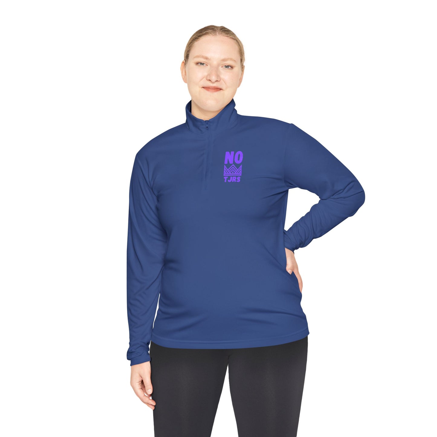 No Kings TJRS Logo Unisex Quarter-Zip Pullover