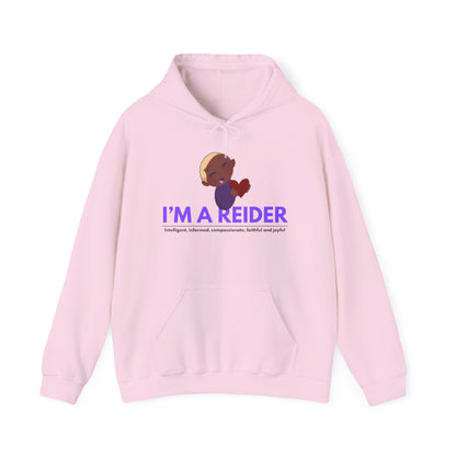 Reider Hoodie — Cute Cartoon Character "I'M A REIDER" Graphic Sweatshirt