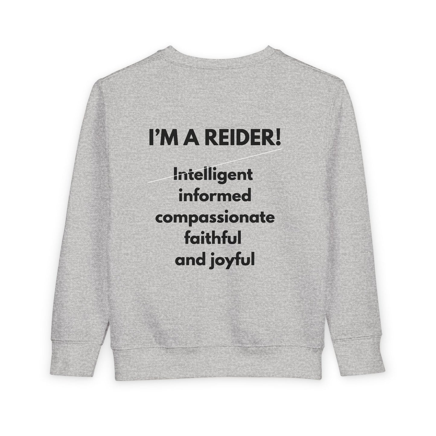 Toddler Sweatshirt with Joy Reid Design, Cute Gift for Kids, Toddler Apparel, Joy Reid Show Merchandise, Fun Kids Sweatshirt, Gift for [...]