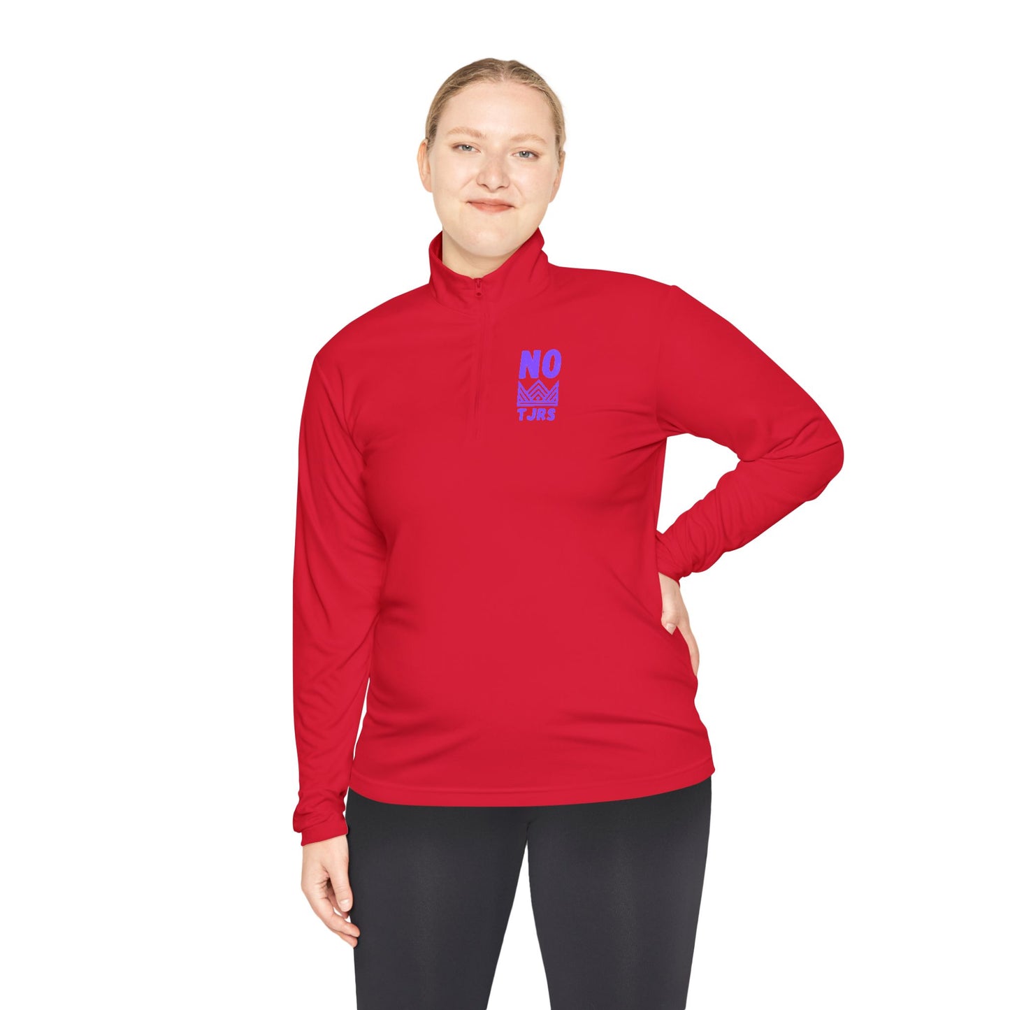 No Kings TJRS Logo Unisex Quarter-Zip Pullover