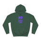 No Kings Purple Crown Unisex College Hoodie