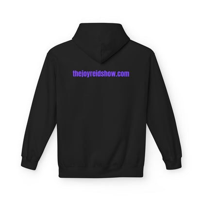 TJRS Joy Cartoon Character Hoodie — TheJoyReidShow Branded Pullover