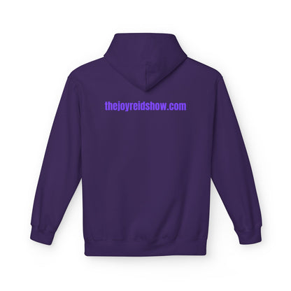 TJRS Joy Cartoon Character Hoodie — TheJoyReidShow Branded Pullover