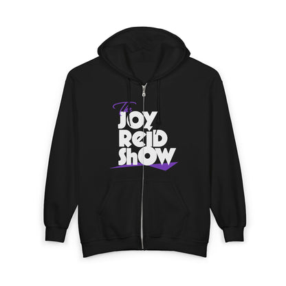Joy Reid Show Zip Hoodie – 'Resist' Political Message Full-Zip Sweatshirt