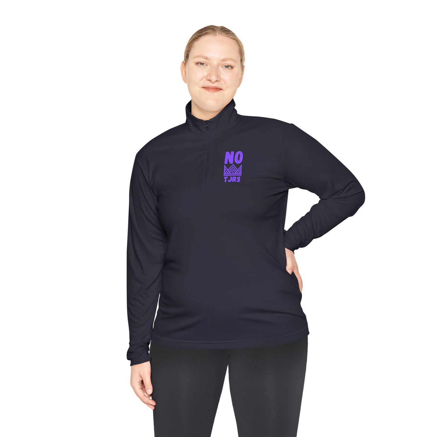 No Kings TJRS Logo Unisex Quarter-Zip Pullover