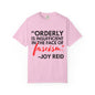 'Orderly Is Insufficient' Tee With Famous Quotes By Joy-Ann Reid of The Joy Reid Show