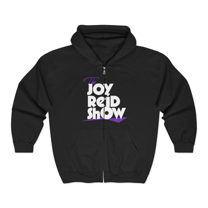 Joy Reid Show Zip Hoodie – 'Resist' Political Message Full-Zip Sweatshirt