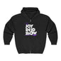 Joy Reid Show Zip Hoodie – 'Resist' Political Message Full-Zip Sweatshirt