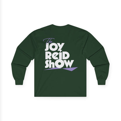 "No Kings, Just Frogs" -- Dark Edition, Unisex Ultra Cotton Long Sleeve Tee