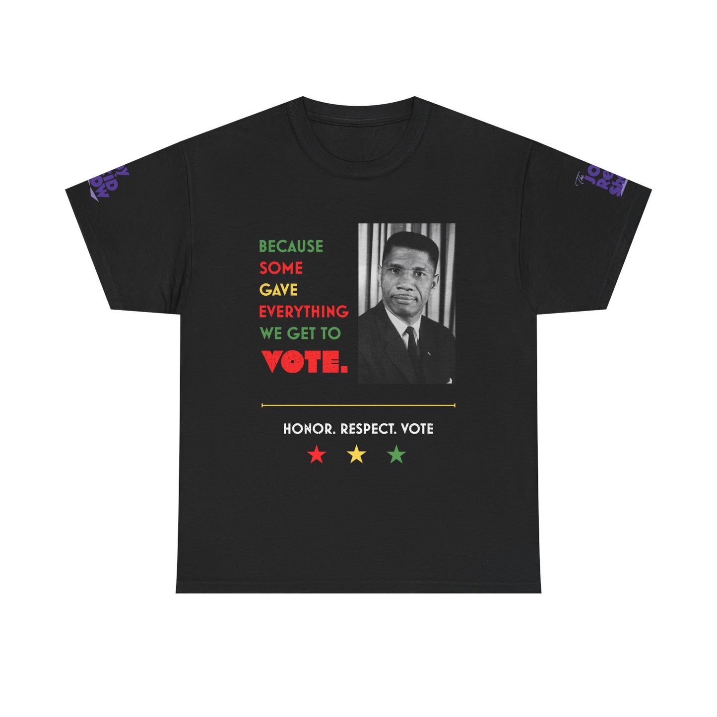 Because Some Gave Everything We Get to Vote Medgar Evers T Shirt
