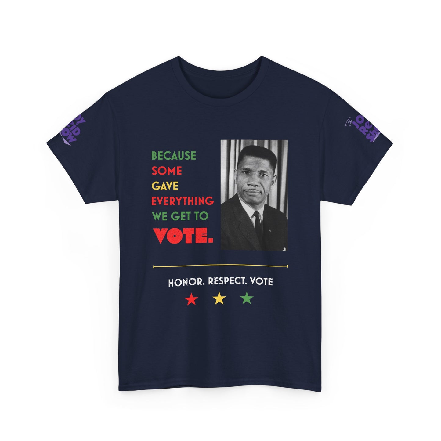 Because Some Gave Everything We Get to Vote Medgar Evers T Shirt