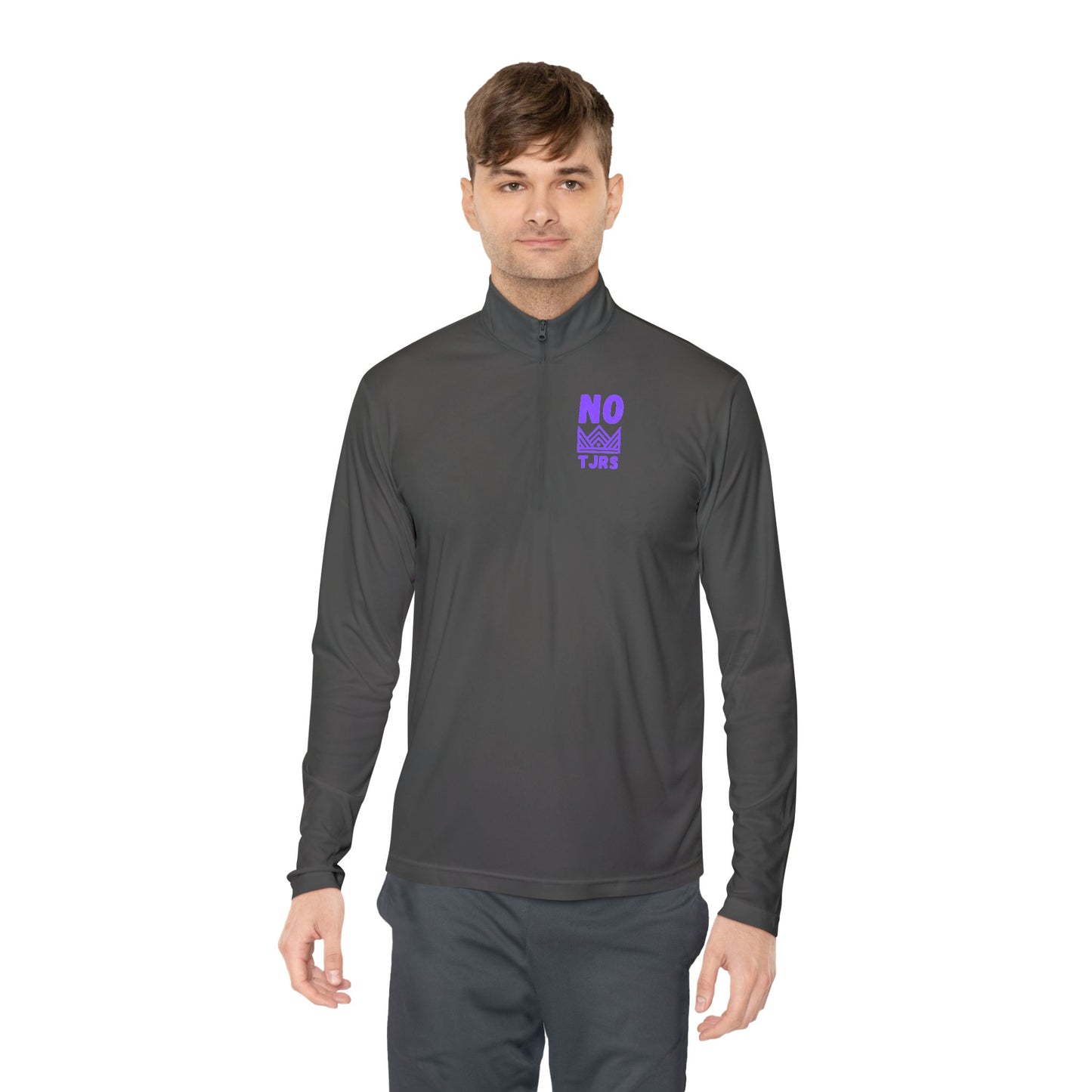 No Kings TJRS Logo Unisex Quarter-Zip Pullover