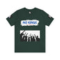No Kings Tee. Social justice graphic tee in multiple colors.
