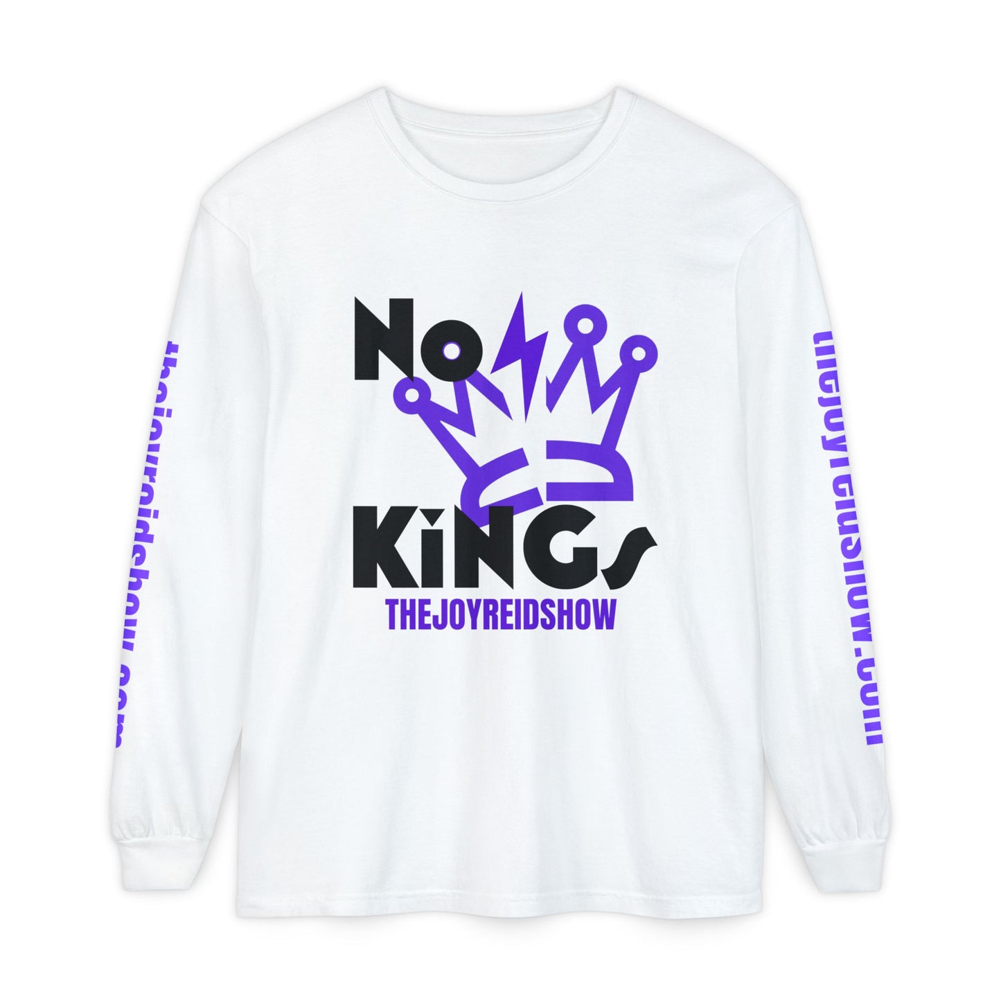 NO KINGS TJRS Unisex Tee-dyed Long Sleeve T-Shirt