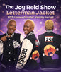 The Joy Reid Show Letterman Jacket -- FDT Unisex Graphic Varsity Jacket