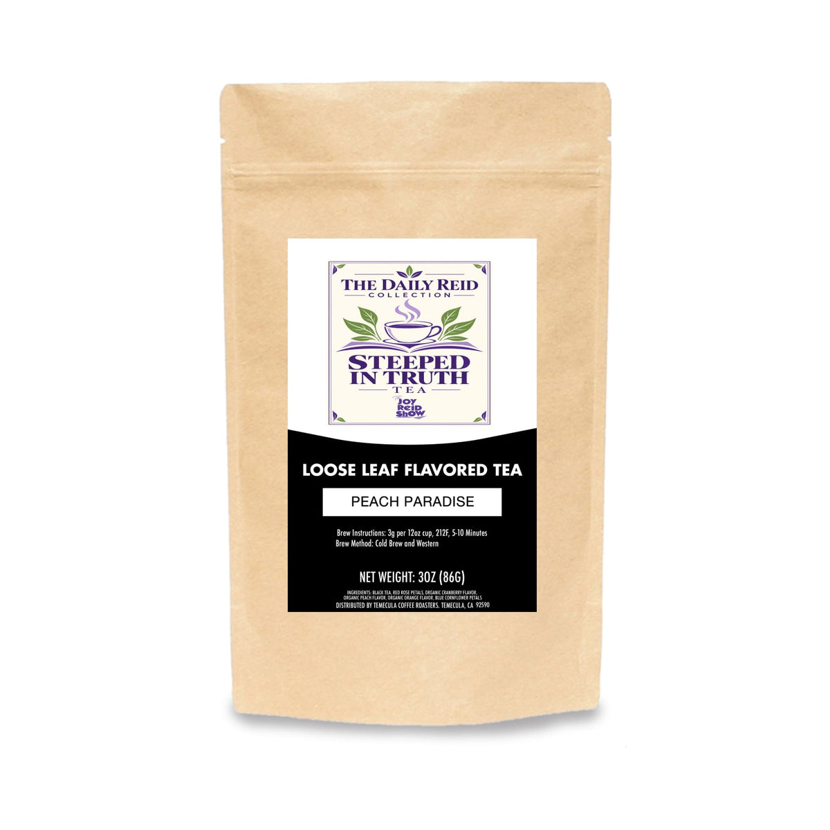 Steeped In Truth Tea |Peach Paradise